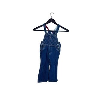 Vintage Tommy Hilfiger jeans girls toddler 3t Denim‎ Overalls